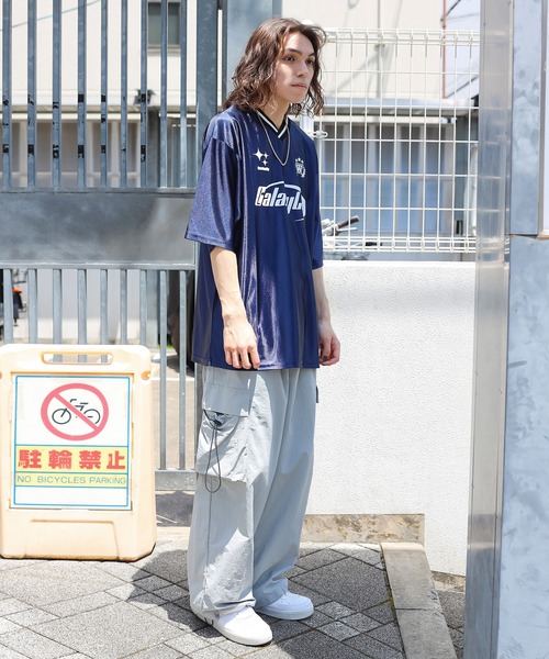 「SPINNS」 半袖Tシャツ ONESIZE ブルー メンズ_画像8
