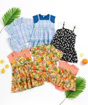 ベビー服 ロンパース 「リンク」フリルドッキン...の詳細画像2