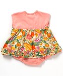 ベビー服 ロンパース 「リンク」フリルドッキン...の詳細画像4