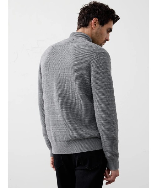 「BANANA REPUBLIC FACTORY STORE」 ニットカーディガン M ワインレッド メンズ_画像5