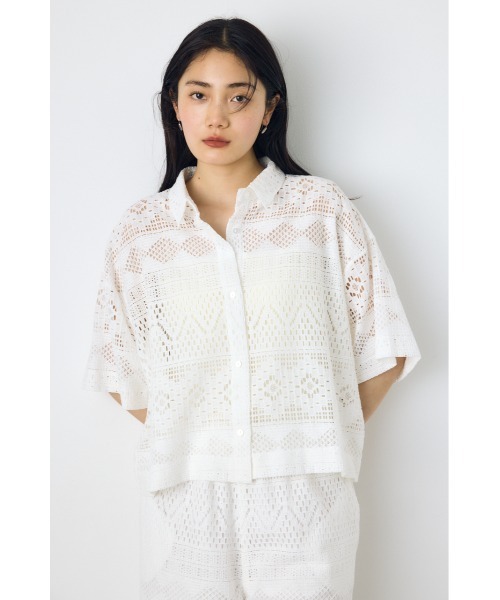 AZUL BY MOUSSY（アズールバイマウジー） ブラウス シャツ 「着丈 