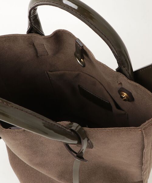 「MARY AL TERNA」 BOW 2wayバッグ - ブラウン レディース_画像4