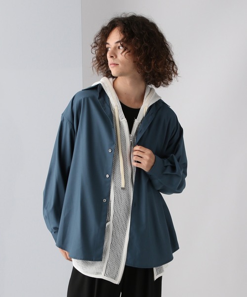 「HARE」 長袖シャツ SMALL ブラック系その他 メンズ_画像9