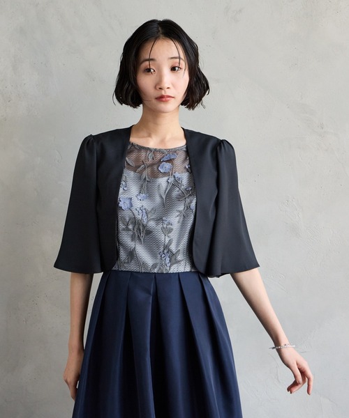 「AIMER」 ボレロ MEDIUM ベージュ レディース_画像2