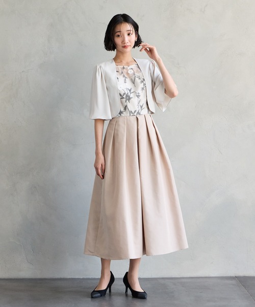 「AIMER」 ボレロ MEDIUM ベージュ レディース_画像7