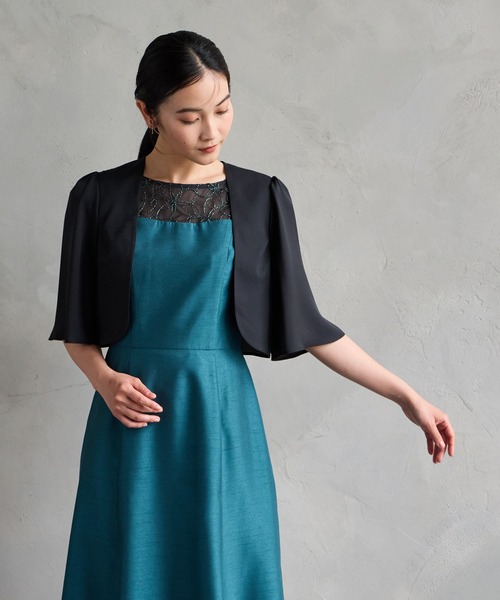 「AIMER」 ボレロ MEDIUM ベージュ レディース_画像8