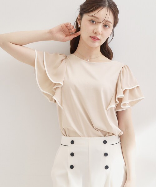 Couture Brooch（クチュール ブローチ） tシャツ 「接触冷感・UVカット