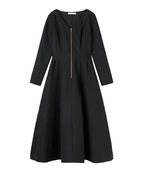 JENNE」 長袖ワンピース MEDIUM ブラック レディース : ZOZOTOWN Yahoo