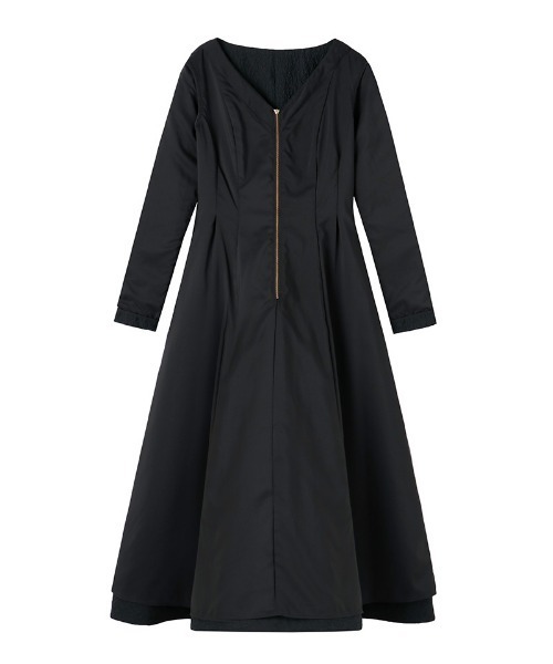 JENNE」 長袖ワンピース MEDIUM ブラック レディース : ZOZOTOWN Yahoo