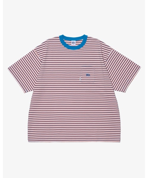 KEBOZ（ケボズ） tシャツ MULTI BORDER S/S TEE メンズ レディース