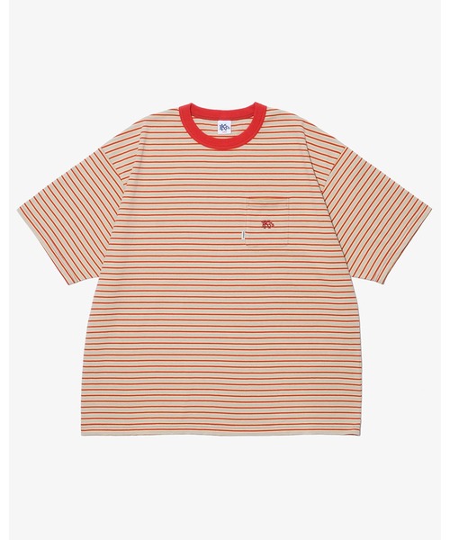 KEBOZ（ケボズ） tシャツ MULTI BORDER S/S TEE メンズ レディース