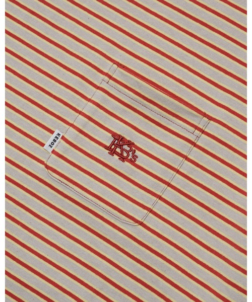 KEBOZ（ケボズ） tシャツ MULTI BORDER S/S TEE メンズ レディース