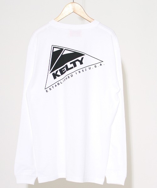 「KELTY」 長袖カットソー S スミクロ レディース_画像2