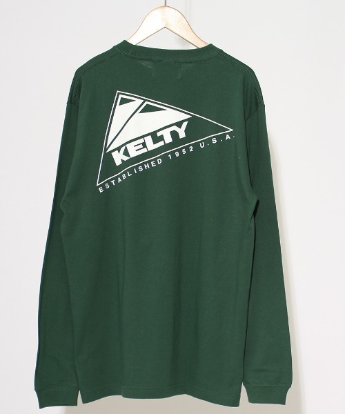 「KELTY」 長袖カットソー S スミクロ レディース_画像3