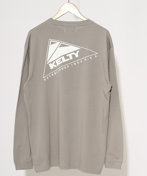 「KELTY」 長袖カットソー S スミクロ レディース_画像5