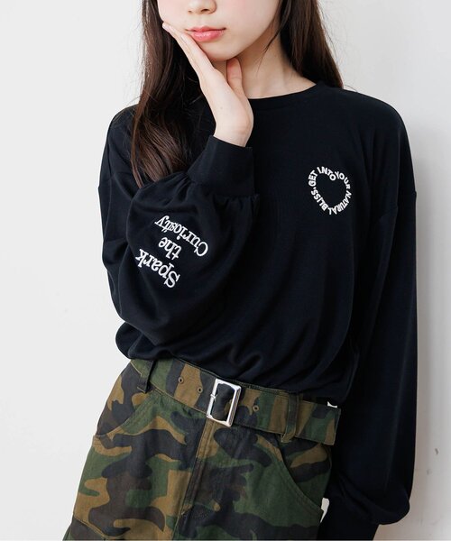 algy（アルジー） tシャツ もちふわロンT キッズ 子供服 女の子