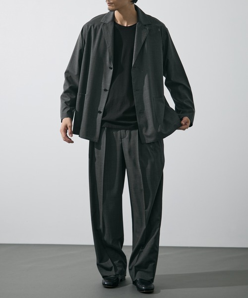 YLEVE（イレーヴ） スラックス 「YLEVE/イレーヴ」SUPER140s WOOL