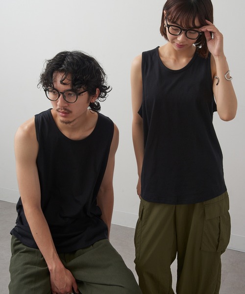 MAISON CLUB（メゾンクラブ） タンクトップ 「MAISON CLUB