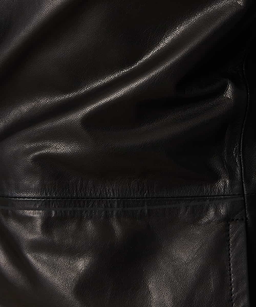ジャケット ブルゾン レザーブルゾン（BABY GOAT NAKED）の画像