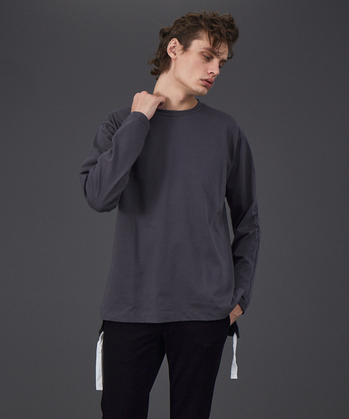 5351 POUR LES HOMMES tシャツ サイドスリット 長袖Tシャツ メンズ
