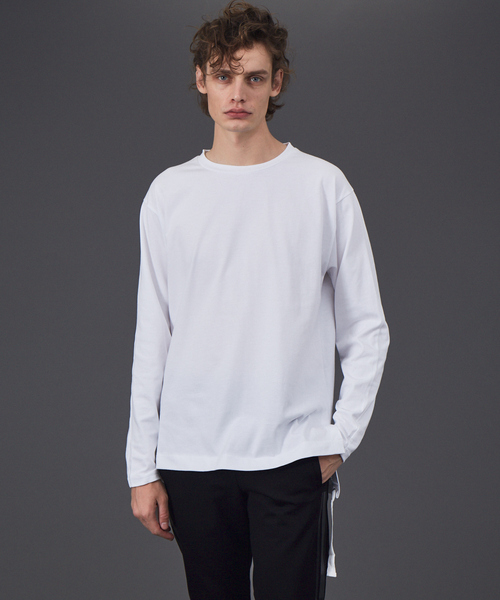 5351 POUR LES HOMMES tシャツ サイドスリット 長袖Tシャツ メンズ