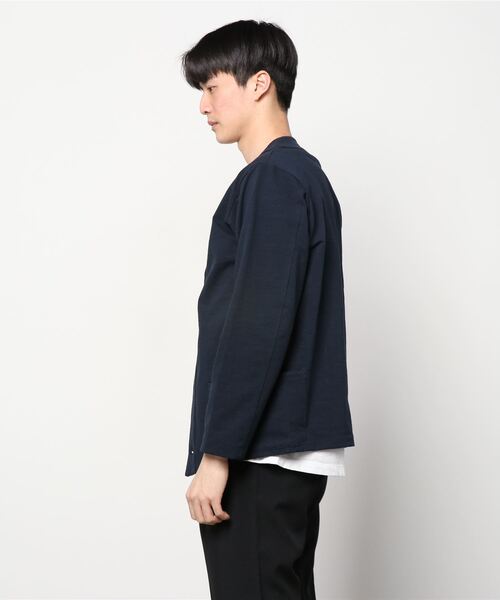 Jackman カーディガン ブラック XL Jackman（ジャックマン） カーディガン Stretch Cardigan メンズ
