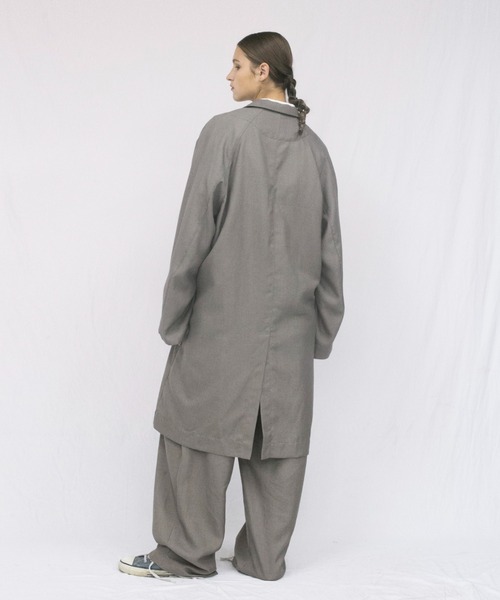 VOAAOV コート ジャケット 「VOAAOV」 bishu linen × polyester 