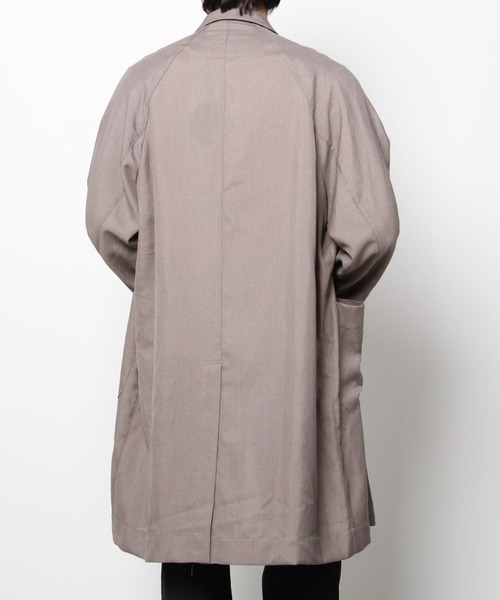 voaaov 23AWコート ウール VOAAOV ウールツイルロングコート brown - BISHOOL,Edwina Horl