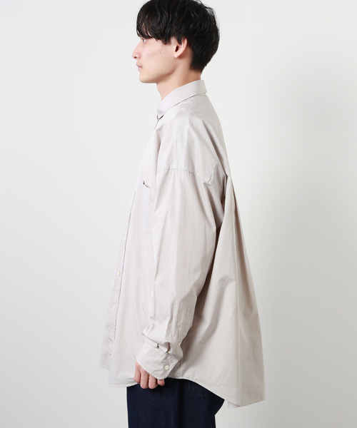 シャツ 「TRISECT 2」THOMAS MAISON / トーマスメイソン FAT ボタン