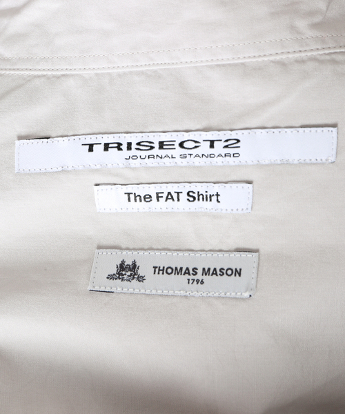 シャツ 「TRISECT 2」THOMAS MAISON / トーマスメイソン FAT ボタン