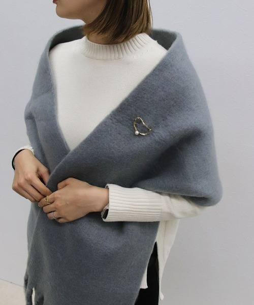 TITEINTHESTOREマフラー TITE IN THE STORE ストール ボリュームマフラー レディース