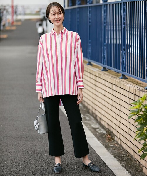 自由区 ブラウス シャツ 「XSサイズ〜/洗える」SOMELOSシャー