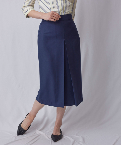 NARACAMICIE（ナラカミーチェ） スカート ボックスプリーツセミタイト