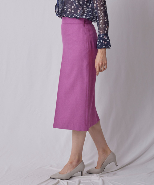 NARACAMICIE（ナラカミーチェ） スカート ボックスプリーツセミタイト