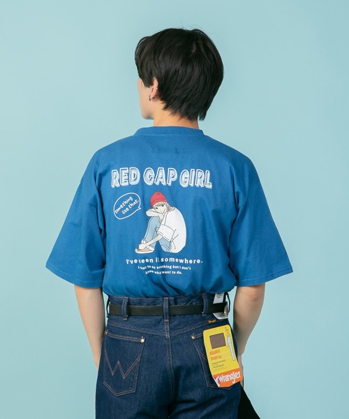 JUCCA 売れ筋商品|||ユッカ Tシャツ トップス レディース Tops Red 5カラー】 Tシャツ スクエアネック ショート丈 トップス 無地