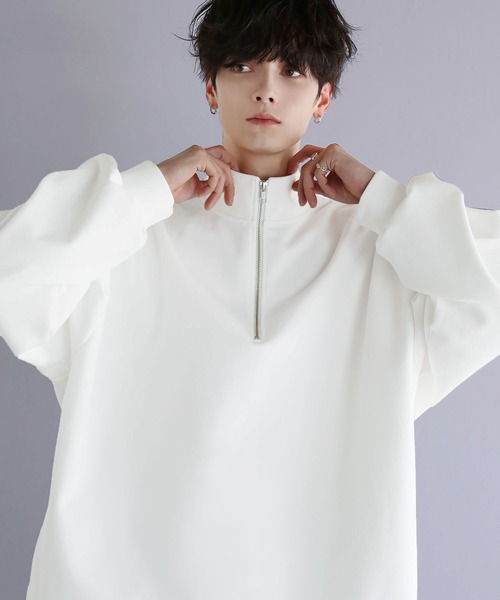 LILL（リル） トレーナー スウェット サイドスリットコットンポンチ