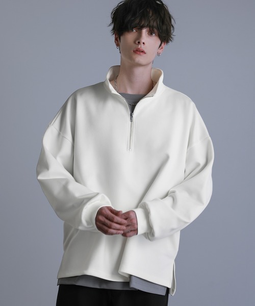 LILL（リル） トレーナー スウェット サイドスリットコットンポンチ