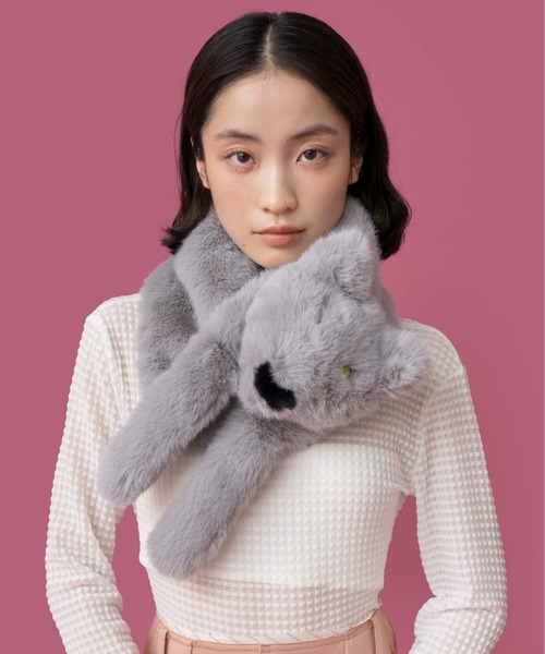 Casselini（キャセリーニ） マフラー ストール フェイクフォックス