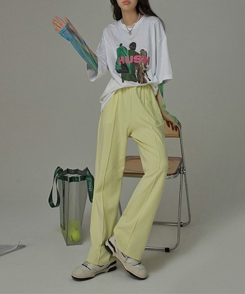 c.u.l tシャツ グラデーションシアートップス culw574