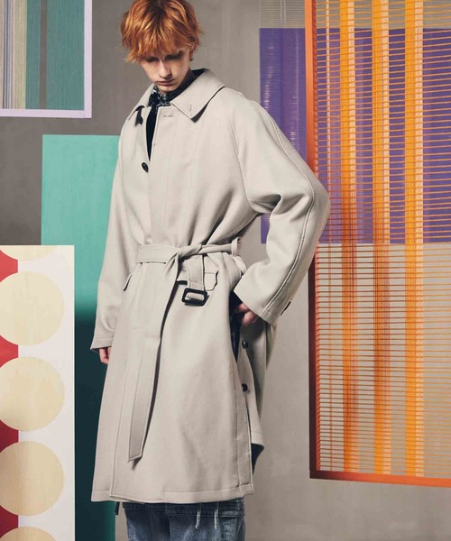 BOSS made in italy 48 ステンカラーコート BOSS made in italy 48 ステンカラーコート ヒューゴ・ボス