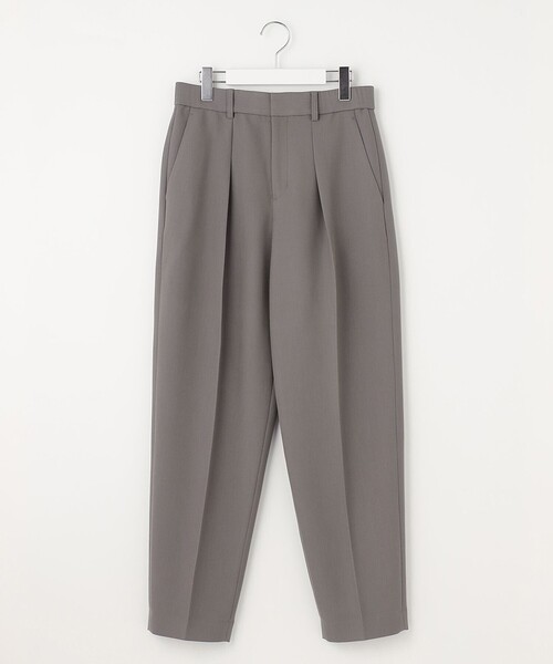 自由区（ジユウク） パンツ 「洗える」オックスストレッチテーパード