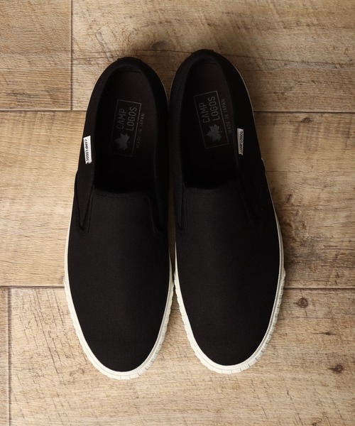 LOGOS（ロゴス） スリッポン 「CAMP LOGOS/キャンプロゴス」日本製