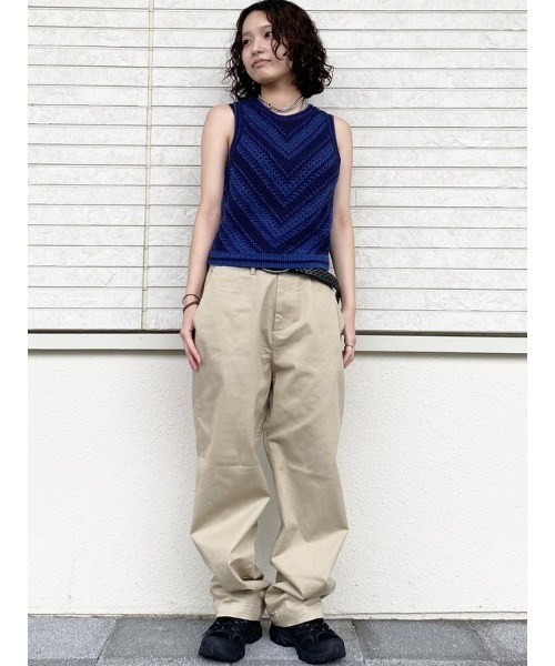 GAP（ギャップ） チノパン Gapflex バギーフィット モダンカーキパンツ