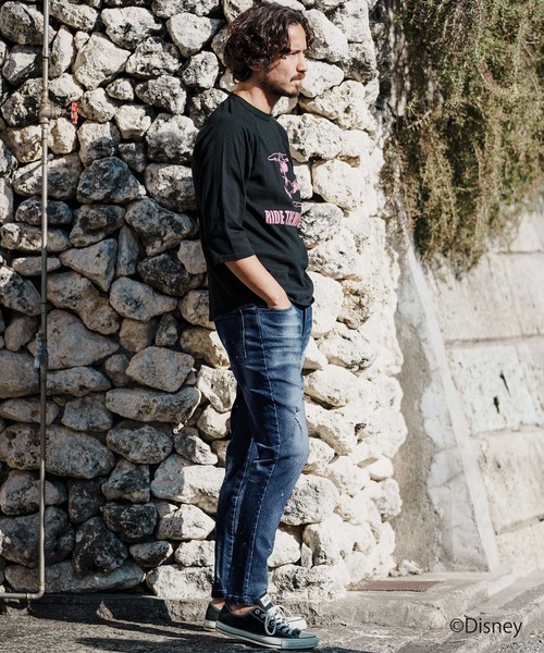 felkod（フィルコッド） ジーンズ mp12020- Distressed Stretch Skinny 