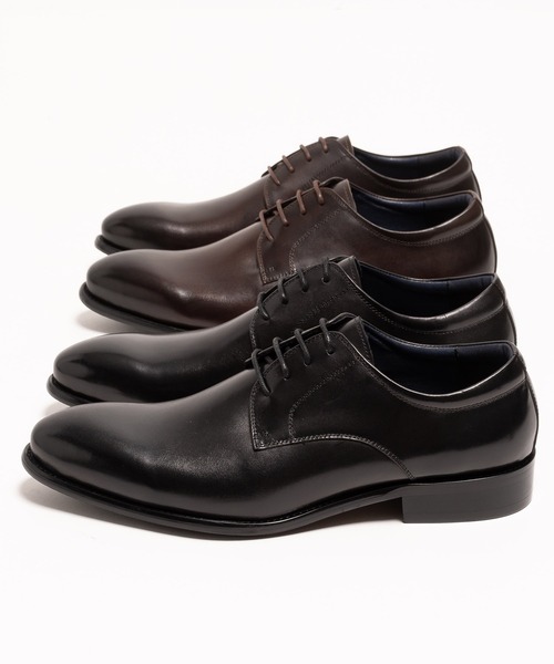 LUCIUS（ルシウス） ビジネスシューズ プレーントゥ レザー ビジネス