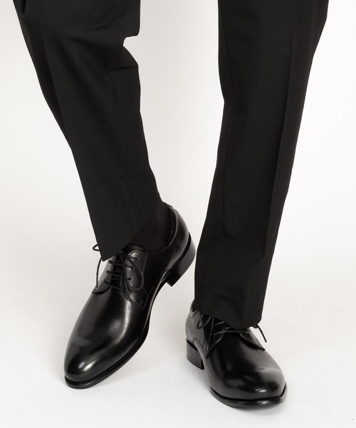 LUCIUS（ルシウス） ビジネスシューズ プレーントゥ レザー ビジネス