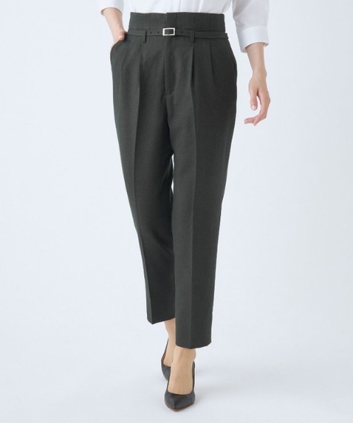 SUIT SELECT セットアップ 「洗えるスーツセット」イージーケア秋色