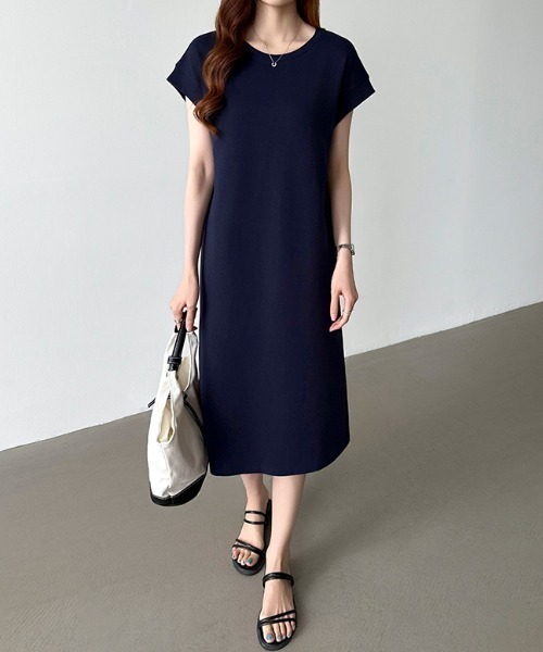 COCOMOMO ワンピース 「新色追加」 ワキ見え防止カバー付き フレンチ