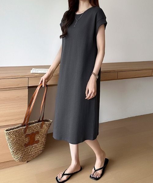 COCOMOMO ワンピース 「新色追加」 ワキ見え防止カバー付き フレンチ