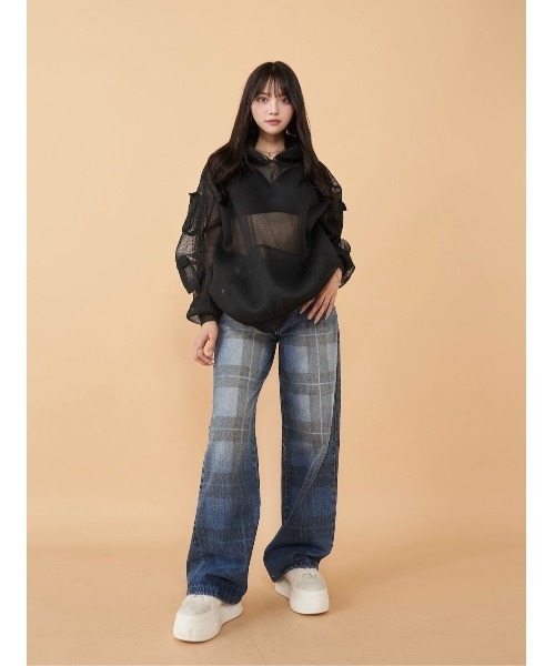 ダーリッチ　メッシュフーディー ダーリッチ Darich メッシュフーディー （ブラック
